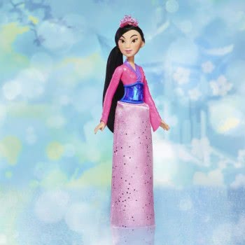 Hasbro Disney Princess Royal Shimmer Mulan Doll, Κούκλα Μόδας Με Φούστα Και Αξεσουάρ F0883 / F0905 5010993786169