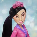 Hasbro Disney Princess Royal Shimmer Mulan Doll, Κούκλα Μόδας Με Φούστα Και Αξεσουάρ F0883 / F0905 5010993786169