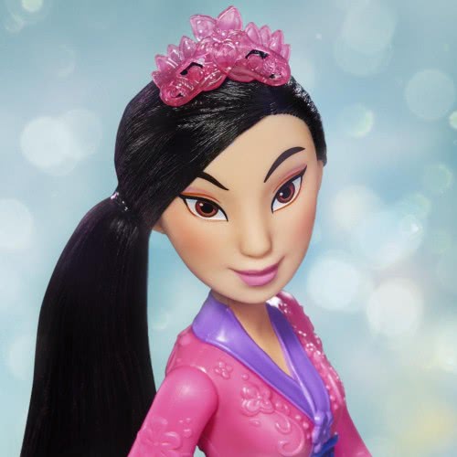 Hasbro Disney Princess Royal Shimmer Mulan Doll, Fashion Doll With Skirt And Accessories F0883 / F0905 5010993786169