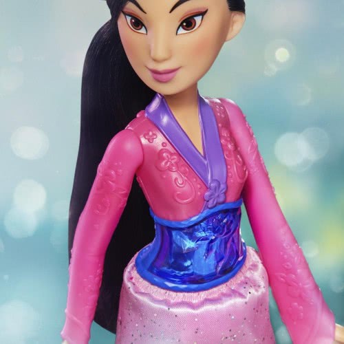 Hasbro Disney Princess Royal Shimmer Mulan Doll, Κούκλα Μόδας Με Φούστα Και Αξεσουάρ F0883 / F0905 5010993786169