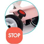Smoby Baby Balade Pink Plus Τρίκυκλο Ροζ 741401 3032167414014