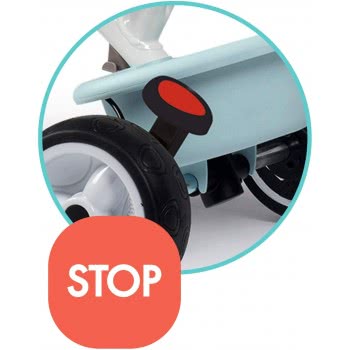 Smoby Baby Balade Blue Plus Τρίκυκλο Μπλε 741400 3032167414007