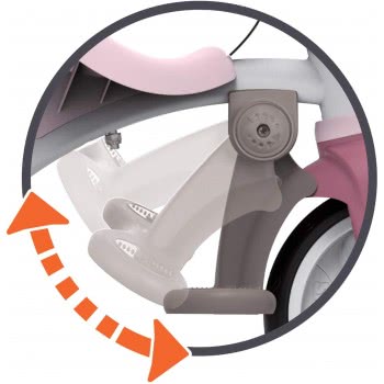 Smoby Triciclo Be Move Confort Rosa 740415 3032167404152