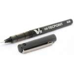 PILOT BX V5 Black Hi-Tecpoint Extra Fine Rollerball Pen 0.5Mm Nib Tip 0.3Mm Line Width BX-V5B 4902505085680