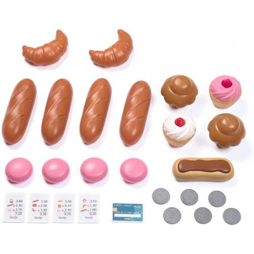 Smoby Baguette And Croissant Bakery Αρτοποιείο Με 26 Αξεσουάρ 350220 3032163502203