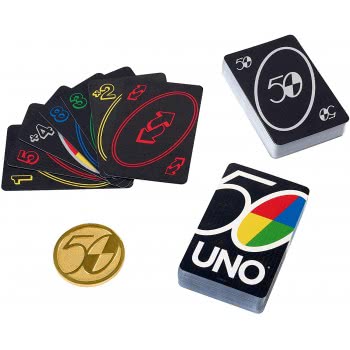 Mattel UNO Premium 50 Χρόνια - Συλλεκτική Έκδοση GXJ94 887961958423