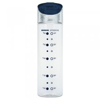 eco life Water Canteen Smash Tritan 650Ml - Navy Slim 33-SMA-23694 9325448163942