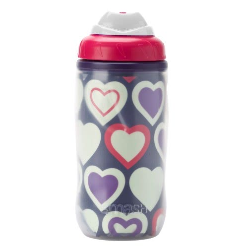 eco life Παγούρι Smash Glow In The Dark! Hearts 420Ml (Φωσφορίζει) 33-SMA-23682 9325448163829