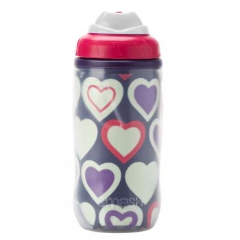eco life Παγούρι Smash Glow In The Dark! Hearts 420Ml (Φωσφορίζει) 33-SMA-23682 9325448163829