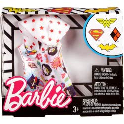 Mattel Barbie Doll Fashions DC Comics Top - Superheroes FYW84 / FLP64 887961603187