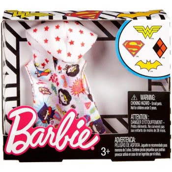 Mattel Barbie Doll Fashions DC Comics Top - Superheroes FYW84 / FLP64 887961603187