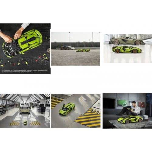 LEGO Technic Lamborghini Sian FKP 37 42115 5702016617535