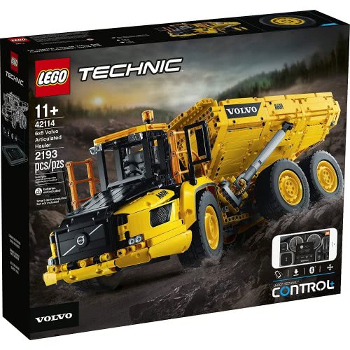 LEGO Technic 6X6 Volvo Articulated Hauler 42114 5702016617528