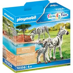Playmobil Zebras With Foal 70356 4008789703569