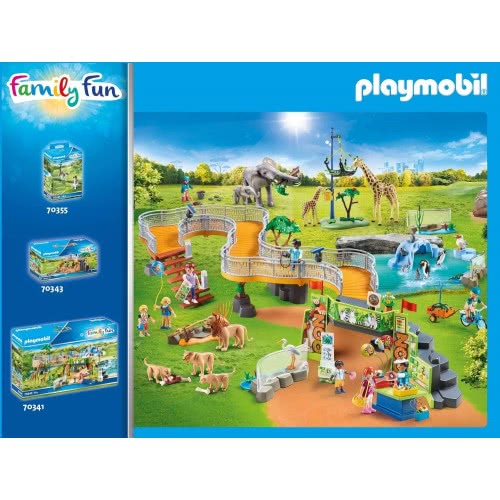Playmobil Επέκταση Εξέδρας Μεγάλου Ζωολογικού Κήπου 70348 4008789703484