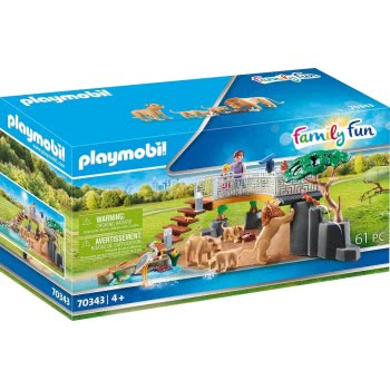 Playmobil Outdoor Lion Enclosure 70343 4008789703439