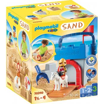 Playmobil Knights Castle Sand Bucket For 18+ Months 70340 4008789703408