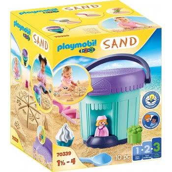 Playmobil Bakery Sand Bucket For 18+ Months 70339 4008789703392