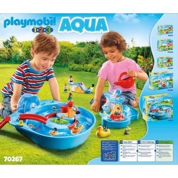 Playmobil Μεγάλο Aqua Park Με Νερόμυλο 70267 4008789702678