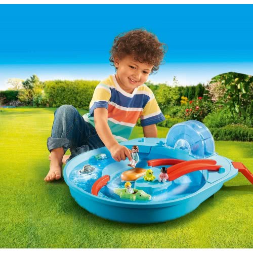 Playmobil Splish Splash Water Park For 18+ Months 70267 4008789702678