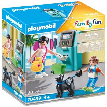 Playmobil Τουρίστες Στο ATM 70439 4008789704399
