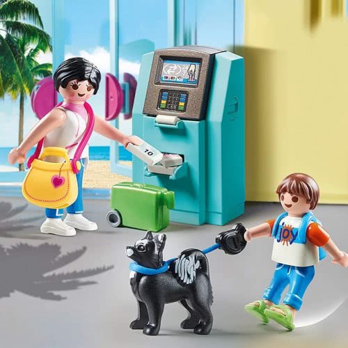 Playmobil Τουρίστες Στο ATM 70439 4008789704399
