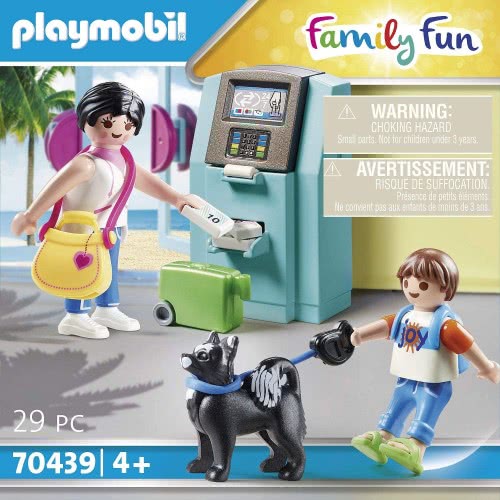 Playmobil Τουρίστες Στο ATM 70439 4008789704399