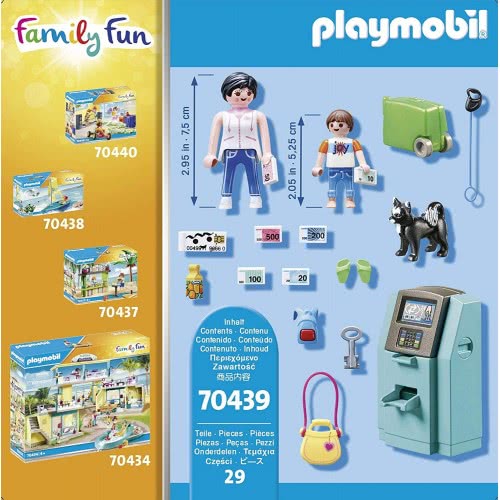 Playmobil Τουρίστες Στο ATM 70439 4008789704399