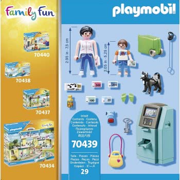 Playmobil Τουρίστες Στο ATM 70439 4008789704399