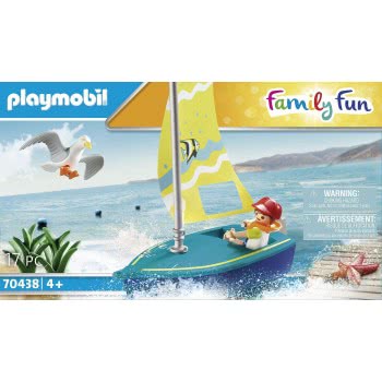 Playmobil Βαρκάκι Ιστιοπλοΐας 70438 4008789704382