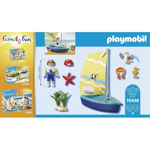 Playmobil Βαρκάκι Ιστιοπλοΐας 70438 4008789704382