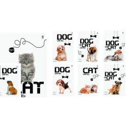 A&G PAPER A&G Τετράδιο Καρφίτσα Α4 Ριγέ 40Φ Cuties 22986 5203296229864