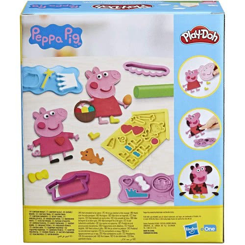 Hasbro Play-Doh Peppa Pig Σετ Με 9 Δοχεία Και 11 Αξεσουάρ F1497 5010993819164