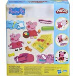 Hasbro Play-Doh Peppa Pig Stylin Set With 9 Non-Toxic Modeling Compound Cans And 11 Accessories F1497 5010993819164