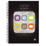 A&G PAPER Τετράδιο Σπιράλ Β5 4Θεματα 120Φ Mypad 015103-ANG055 5203296151035