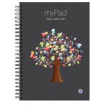 A&G PAPER Τετράδιο Σπιράλ Β5 4Θεματα 120Φ Mypad 015103-ANG055 5203296151035