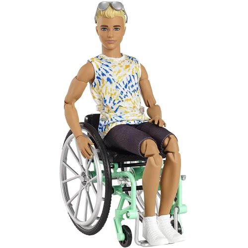 Mattel Barbie Ken Fashionistas 167 With Wheelchair And Ramp GWX93 887961949926