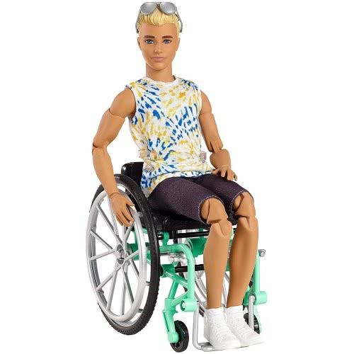 Mattel Barbie Ken Fashionistas 167 Με Αναπηρικό Αμαξίδιο GWX93 887961949926