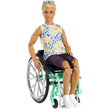 Mattel Barbie Ken Fashionistas 167 Με Αναπηρικό Αμαξίδιο GWX93 887961949926