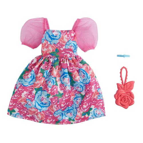 Mattel Barbie Fashion Pack With Floral Dress GWD96 / GRC00 887961900583