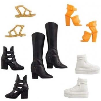 Mattel Barbie Fashion Pack Shoe Παπούτσια GWB14 / GXG01 887961955842