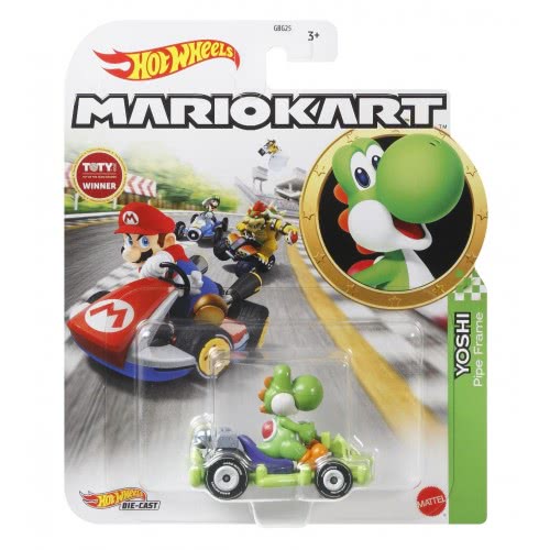 Mattel Hot Wheels Mario Kart Yoshi GBG25 / GRN19 887961908350