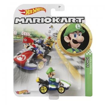 Mattel Hot Wheels Mario Kart Luigi GBG25 / GLP37 887961847772