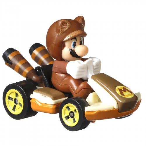 Mattel Hot Wheels Αυτοκινητάκια Mario Kart Tanooki Mario GBG25 / GJH55 887961811605