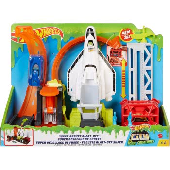 Mattel Hot Wheels City Super Rocket Blast Off FNB15 / GTT75 887961920703