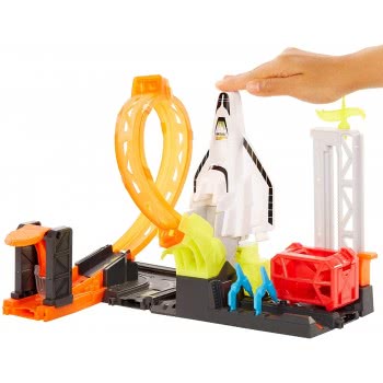 Mattel Hot Wheels City Super Rocket Blast Off Σετ Παιχνιδιού FNB15 / GTT75 887961920703