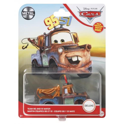 Mattel Disney/Pixar Cars 3 Deluxe Οχηματάκια Oversized Team 95 And 51 Mater DXV90 / GRP94 887961910094