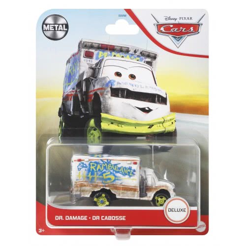 Mattel Disney/Pixar Cars 3 Deluxe Οχηματάκια Oversized Dr. Damage DXV90 / GXG71 887961956559