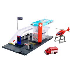 Mattel Action Drivers Helicopter Rescue Playset GVY82 / GVY83 887961935615