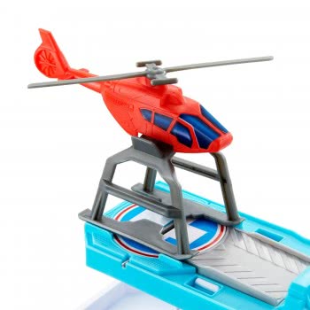 Mattel Action Drivers Helicopter Rescue Playset Μικρά Σετ Δράσης GVY82 / GVY83 887961935615